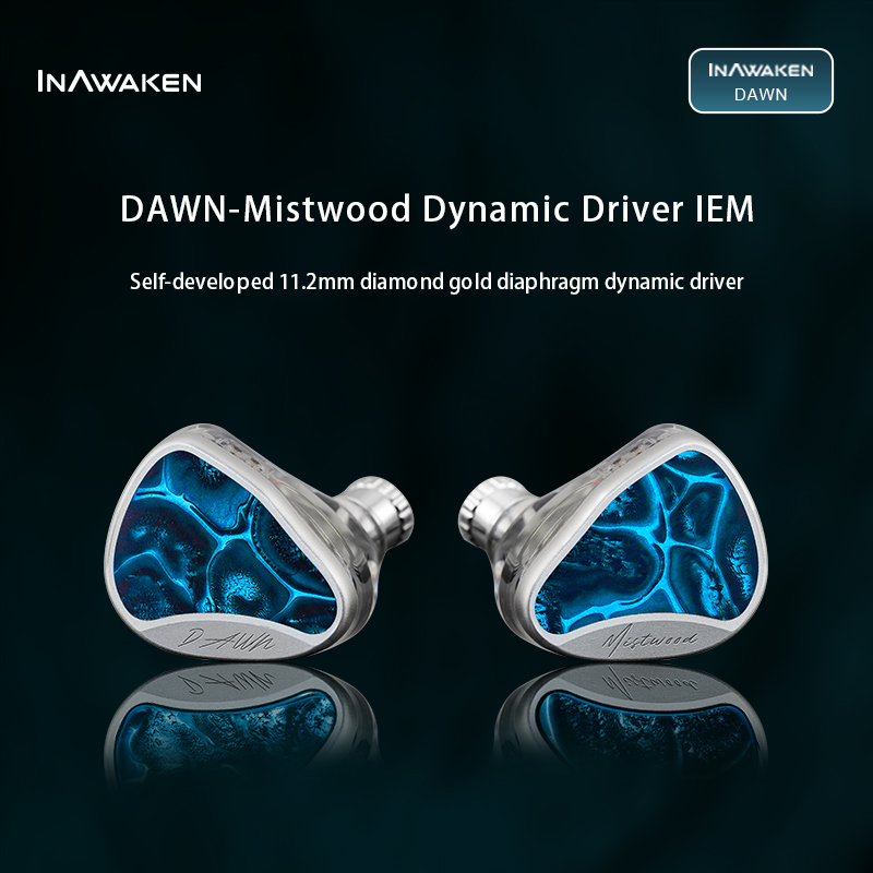 3D Printing Technology - سماعات أذن INAWAKEN Dawn Mistwood مع