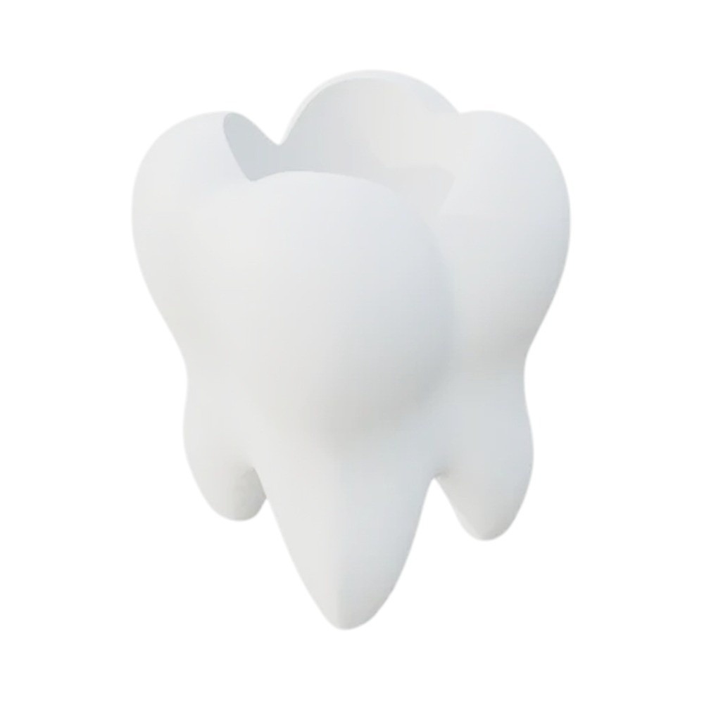 3D Printing Tooth - حامل فرشاة أسنان متعدد الوظائف بتصميم