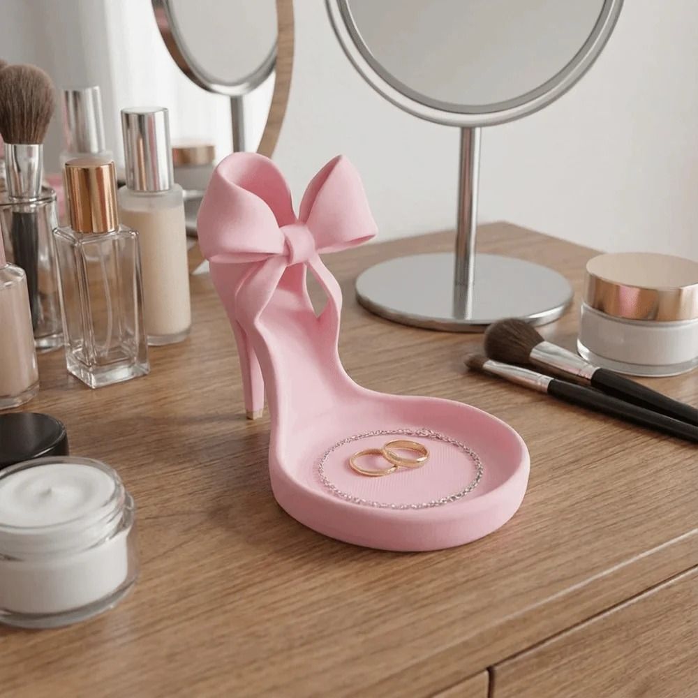 3D Printing Ring Holder - صينية مجوهرات محمولة مطبوعة بتقنية ثلاثية