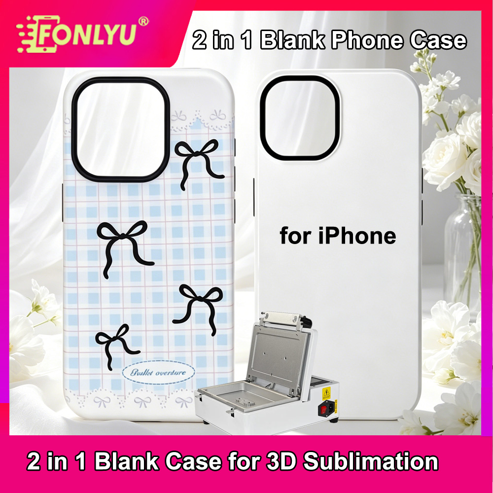 3D Printing Iphone - FONLYU أغطية هواتف فارغة للطباعة بالتسامي