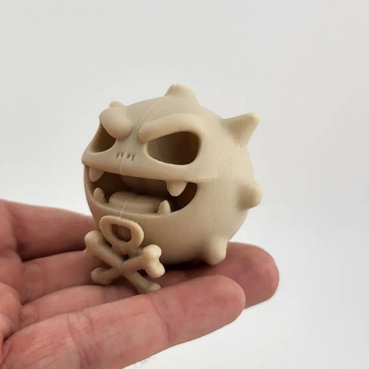 3D Printing Character - نموذج مجسم لعظام بوكيمون مطبوع ثلاثي