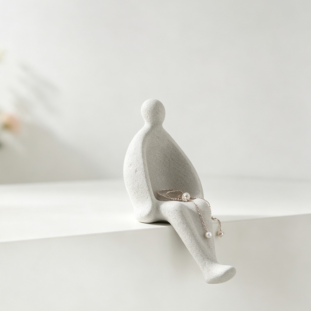 حامل مجوهرات على شكل تمثال جال - مراجعة 3D Printing Ring Holder وسعره