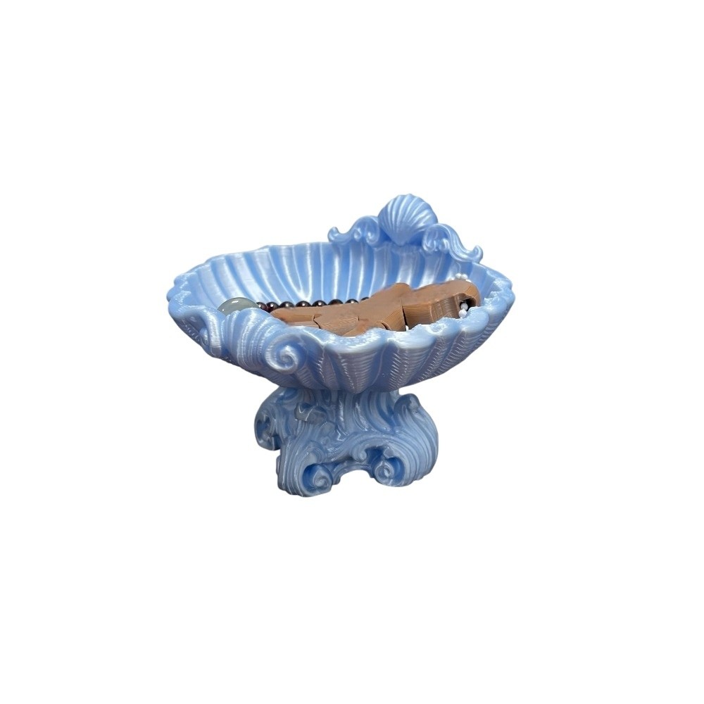 صينية مجوهرات أنيقة بتصميم فيو - مراجعة 3D Printing Ring Holder وسعره