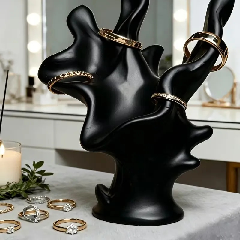 حامل مجوهرات على شكل فرع مرجان - مراجعة 3D Printing Ring Holder وسعره
