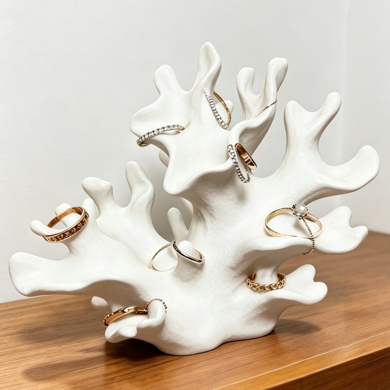 حامل عرض خواتم مطبوع ثلاثي الأ - مراجعة 3D Printing Ring Holder وسعره