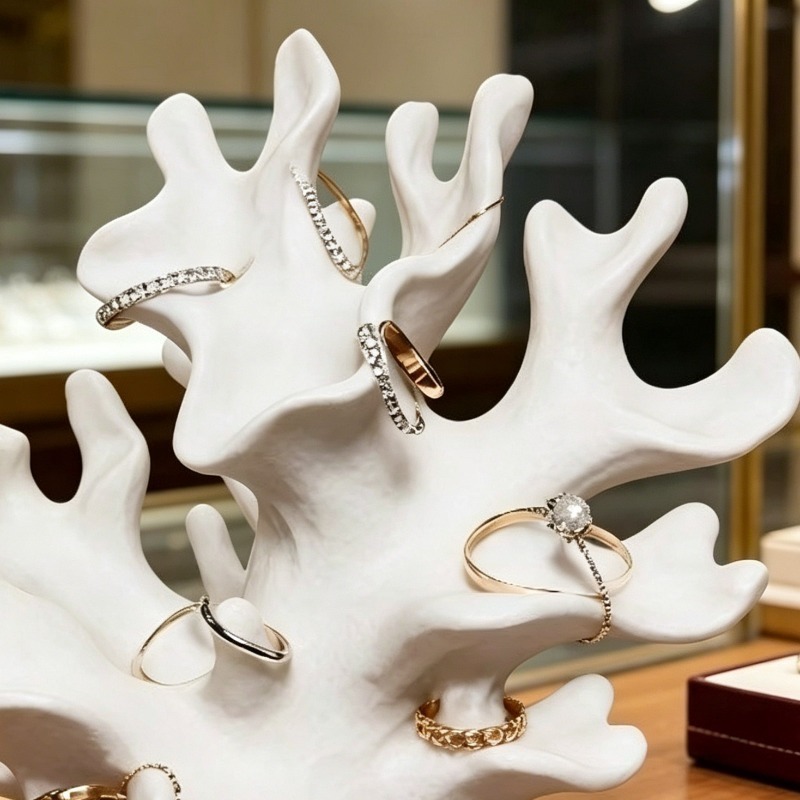 حامل عرض خواتم مطبوع ثلاثي الأ - مراجعة 3D Printing Ring Holder وسعره