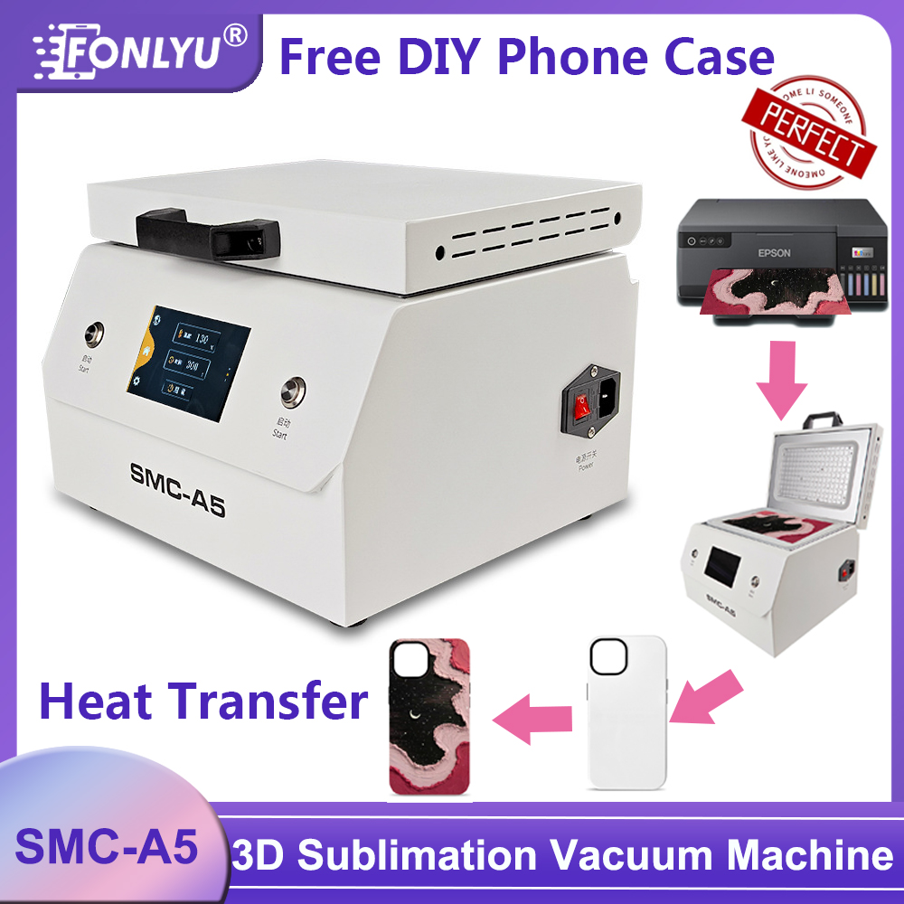 Fonlyu ثلاثية الأبعاد التسامي  - مراجعة 3D Printing Iphone وسعره
