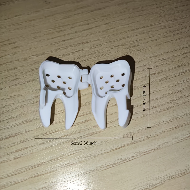 قطعتان من غطاء حماية على شكل أ - مراجعة 3D Printing Tooth وسعره
