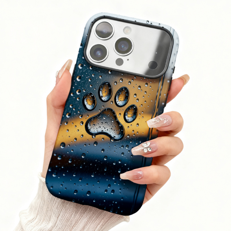 غطاء هاتف 2 في 1 بتصميم بصمة ا - مراجعة 3D Printing Iphone وسعره