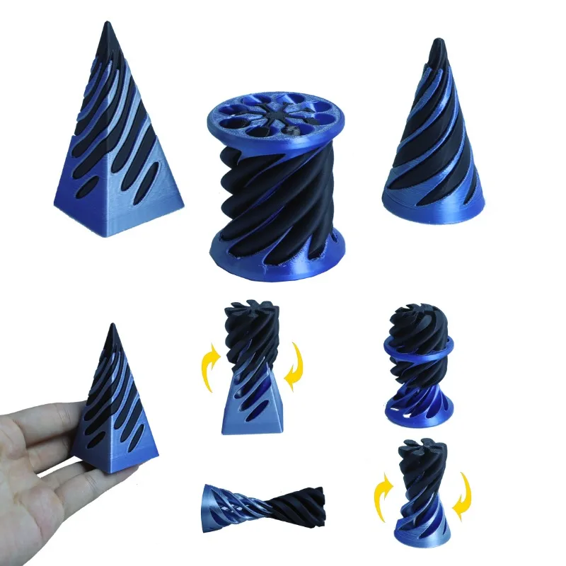 دوامة مخروط ثلاثية الأبعاد مطب - مراجعة 3D Printing Technology وسعره