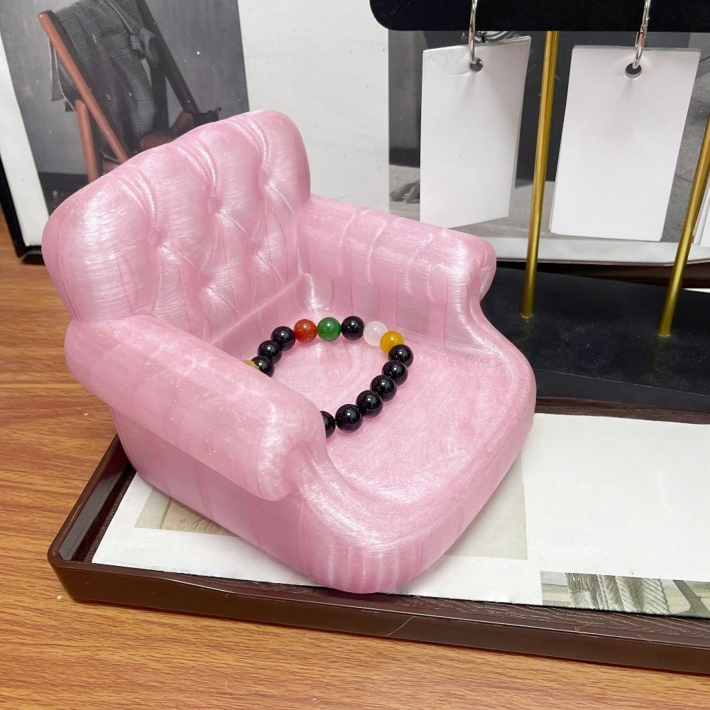 صينية مجوهرات أنيقة بتصميم فيو - مراجعة 3D Printing Ring Holder وسعره
