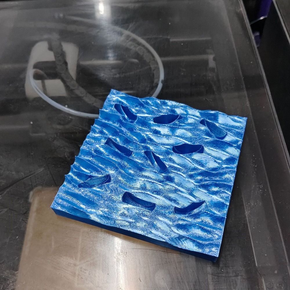 صواني عرض خواتم بتصميم موجة ال - مراجعة 3D Printing Ring Holder وسعره