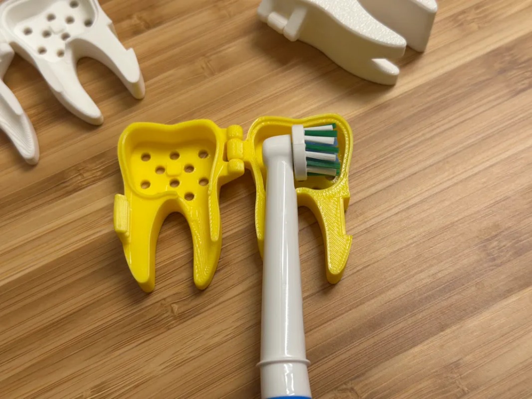 غطاء حماية لطيف على شكل سن مطب - مراجعة 3D Printing Tooth وسعره