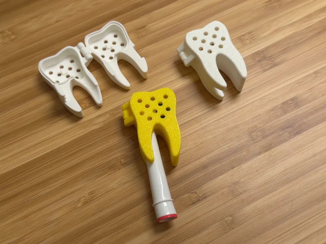 غطاء حماية لطيف على شكل سن مطب - مراجعة 3D Printing Tooth وسعره