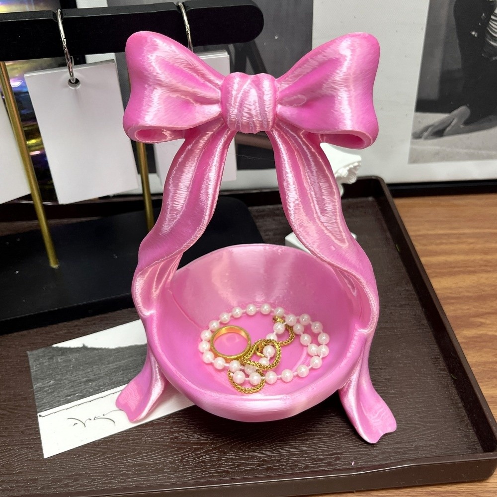 صينية مجوهرات أنيقة مطبوعة بتق - مراجعة 3D Printing Ring Holder وسعره