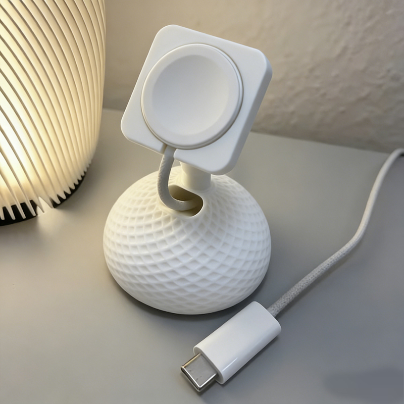 قاعدة زخرفية لساعة أبل بتصميم  - مراجعة 3D Printing Technology وسعره