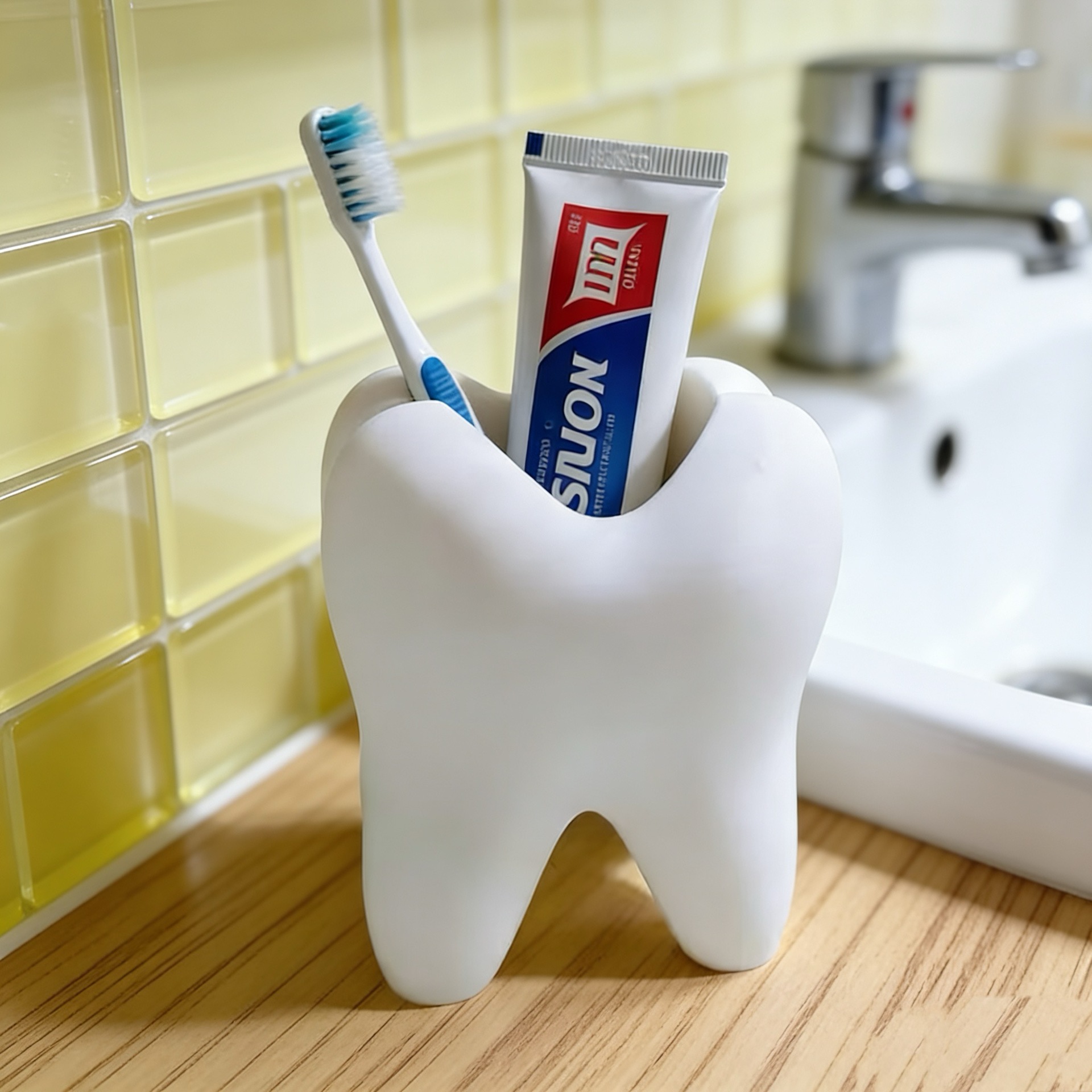 حامل مُنظِم على شكل أسنان مطبو - مراجعة 3D Printing Tooth وسعره