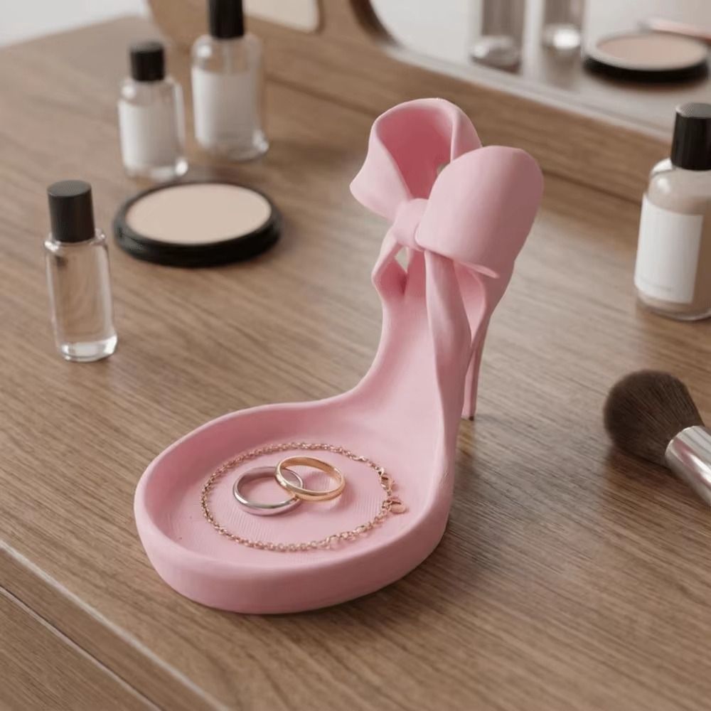 صينية مجوهرات محمولة مطبوعة بت - مراجعة 3D Printing Ring Holder وسعره