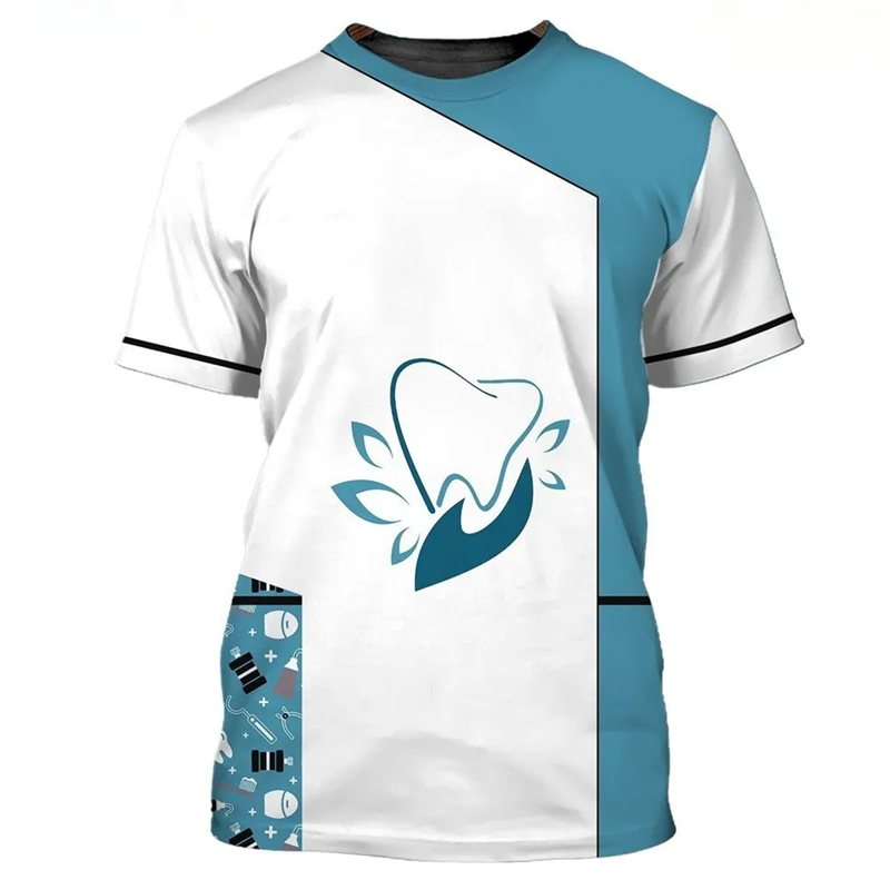 2024 Men's T-shirt Tooth 3d Pr - مراجعة 3D Printing Tooth وسعره