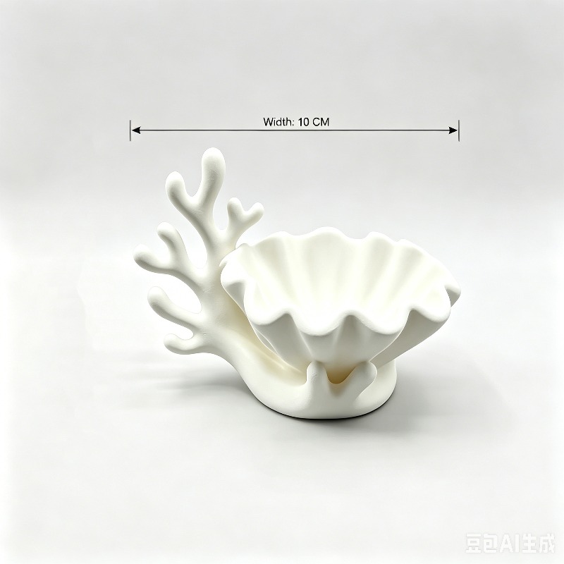 صينية تخزين على شكل صدفة مرجان - مراجعة 3D Printing Ring Holder وسعره