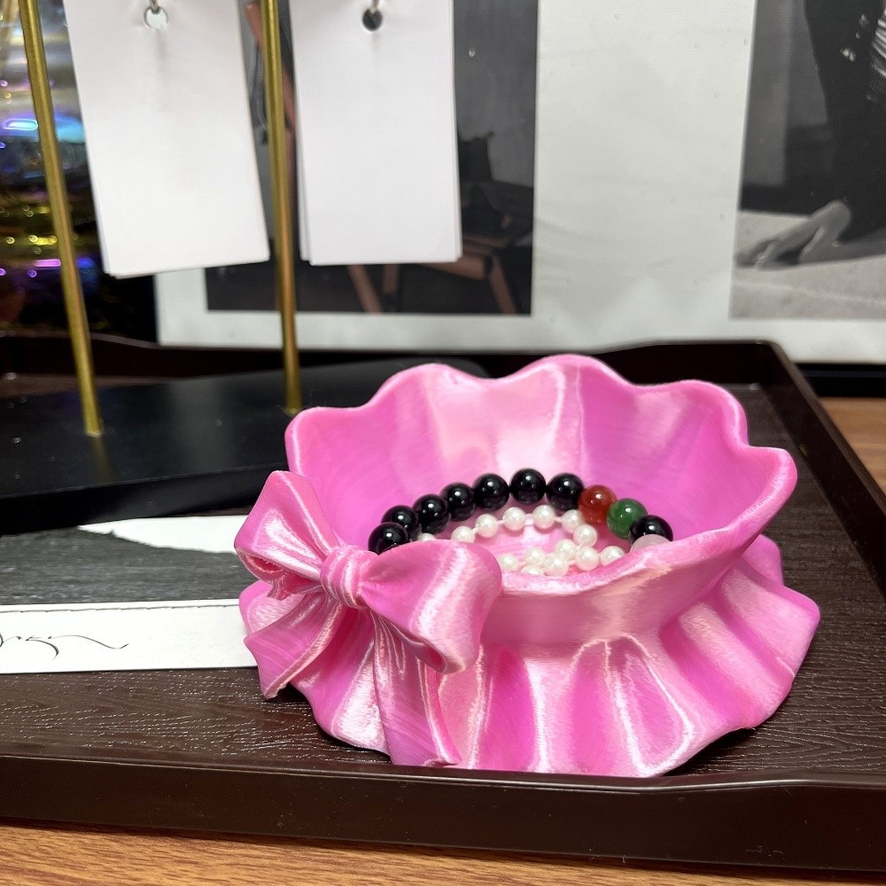 صينية مجوهرات أنيقة مطبوعة بتق - مراجعة 3D Printing Ring Holder وسعره