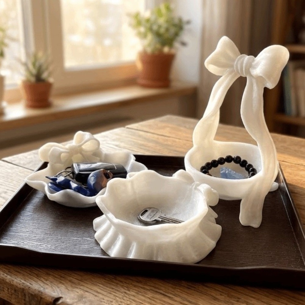 صينية مجوهرات أنيقة مطبوعة بتق - مراجعة 3D Printing Ring Holder وسعره