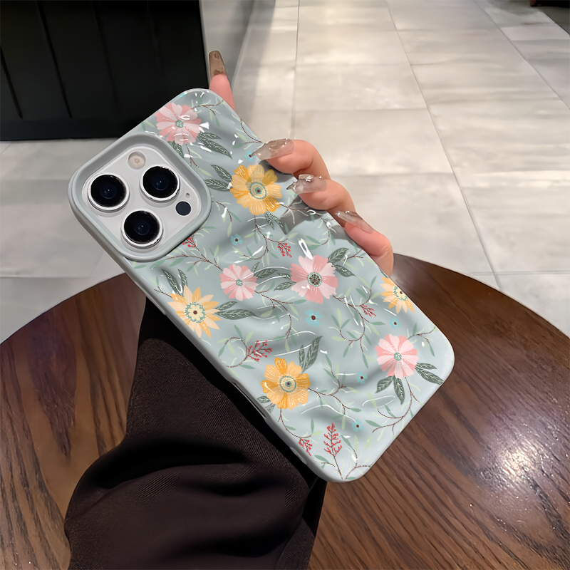 غطاء هاتف مطبوع بتصميم أوراق ا - مراجعة 3D Printing Iphone وسعره