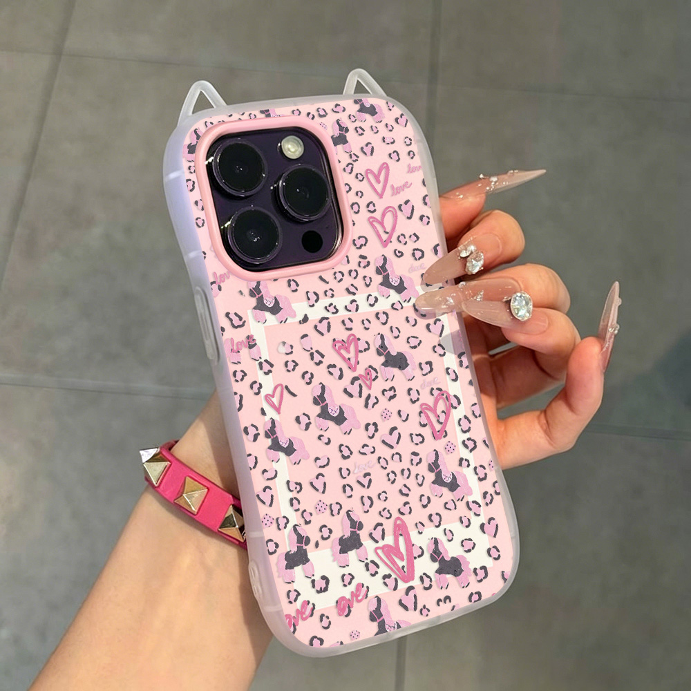 غطاء هاتف بنقشة الفهد لآيفون 1 - مراجعة 3D Printing Iphone وسعره
