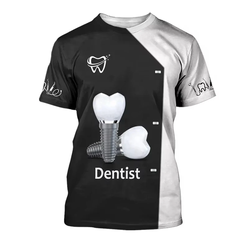 تي شيرت رجالي جديد 2026 بطباعة - مراجعة 3D Printing Tooth وسعره